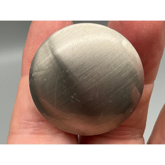 Replacement ~ Brushed Nickel Round Cabinet Door Hardware Pulls Set of 18 - Picture 3 of 3